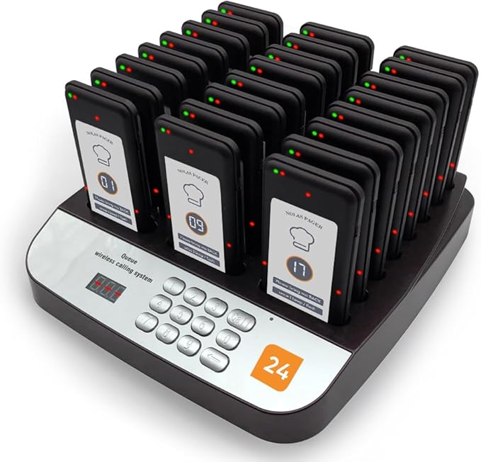 Lineup Waiting Queue Pagers for Restaurants Paging System