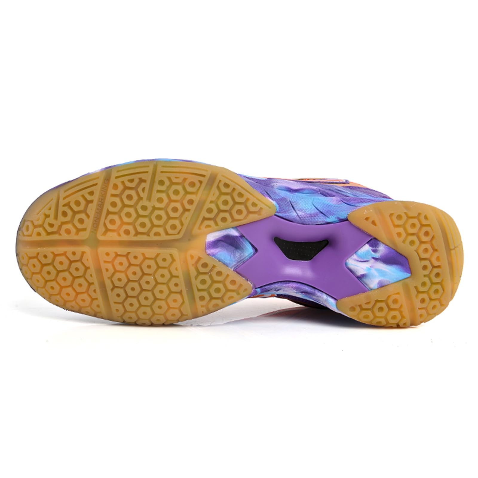 JiuQing Chaussures De Tennis pour Hommes Et Femmes Badminton Volleyball Baskets Légères Et Respirantes