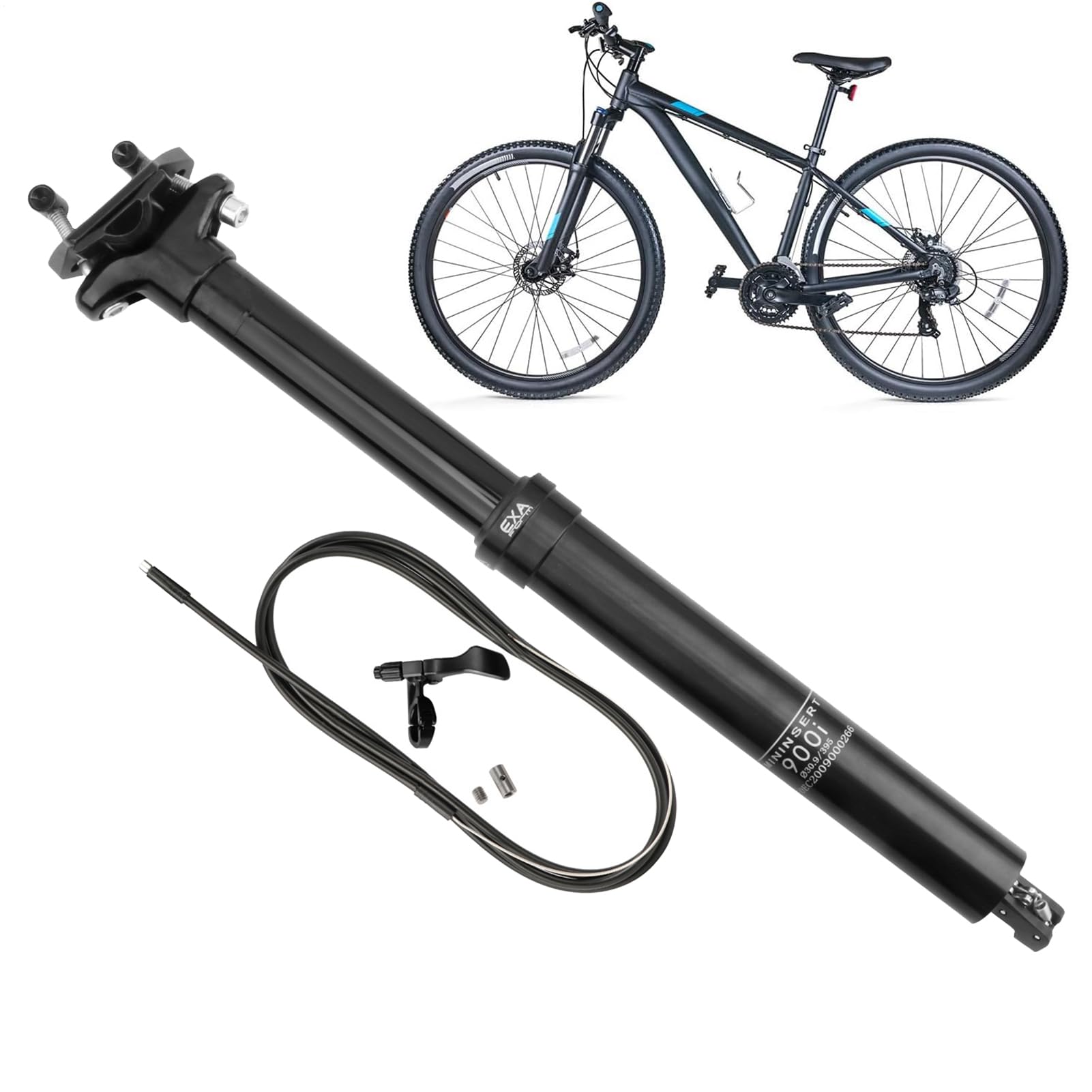 Regolatore Altezza Sella Bici 30.9/31.6mm Attrezzo Regolabile In Lega Di | Reggisella Dropper Esterna Per Attrezzatura Ciclismo Escursione Strada Viaggio Giardino