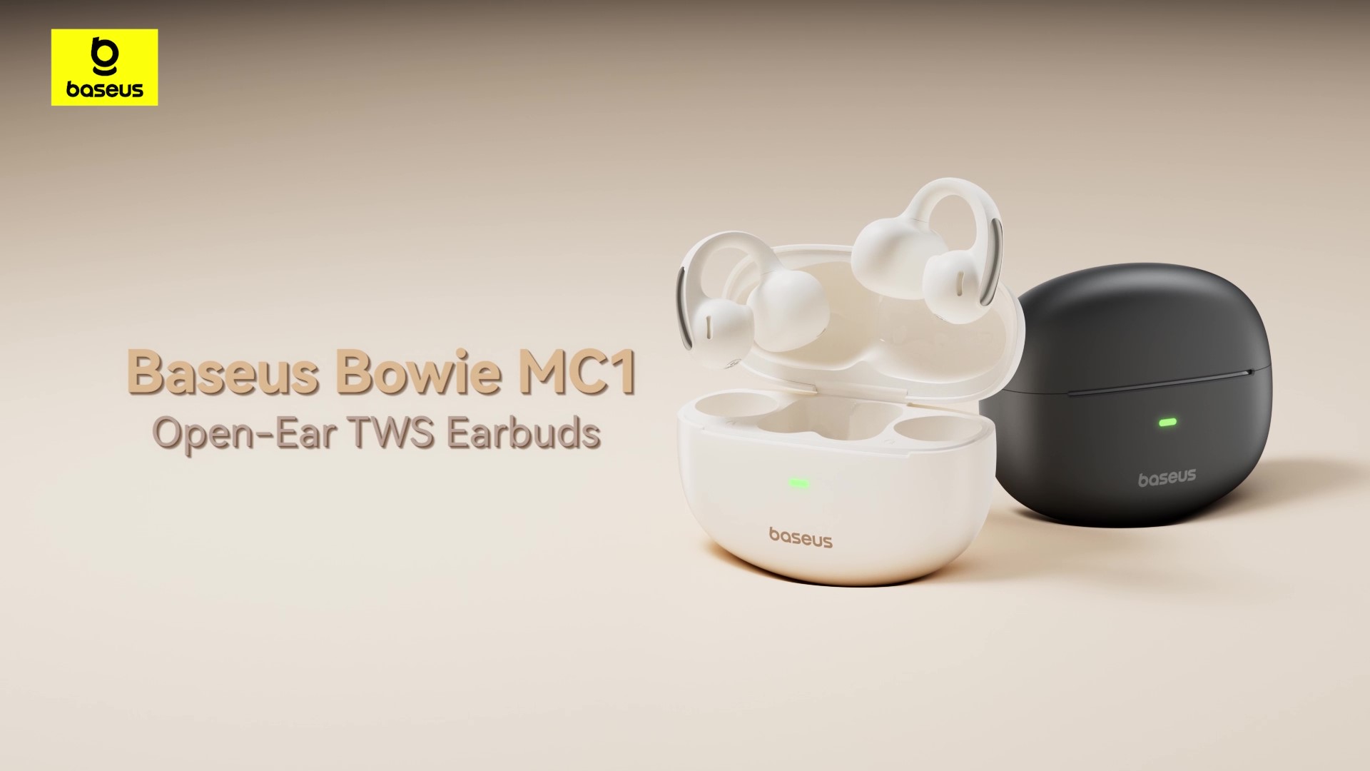 Baseus Bowie MC1 Pro ワイヤレスイヤフォン IP67 Amazon.com: Baseus Bowie MC1 Pro Open Ear Clip-On Headphones