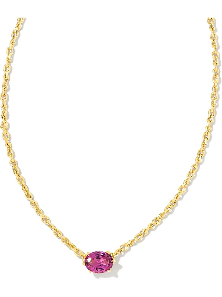 Gold Kendra Scott Cailin Pendant Necklace