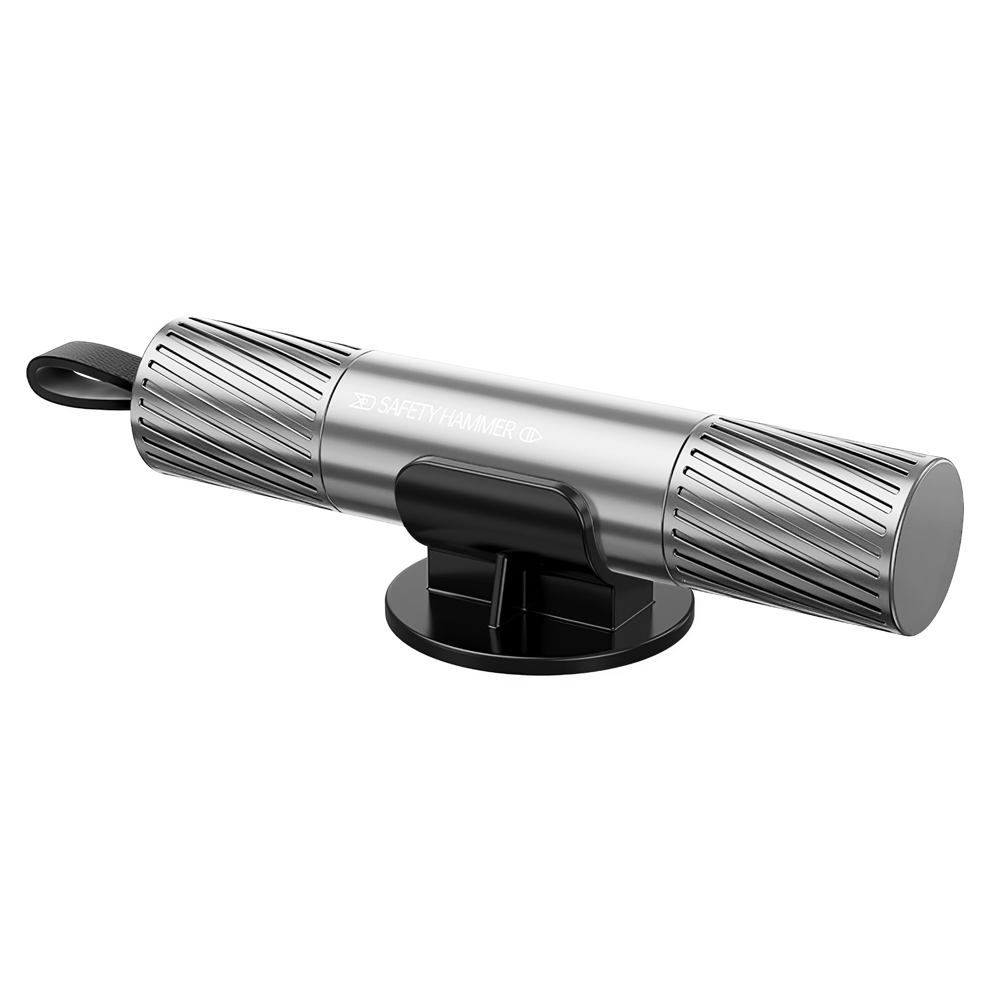 Haecsfl Car Safety Hammer,Window Glass Breaker and Seat Belt Cutter Emergency Escape Tool(1-Silver)