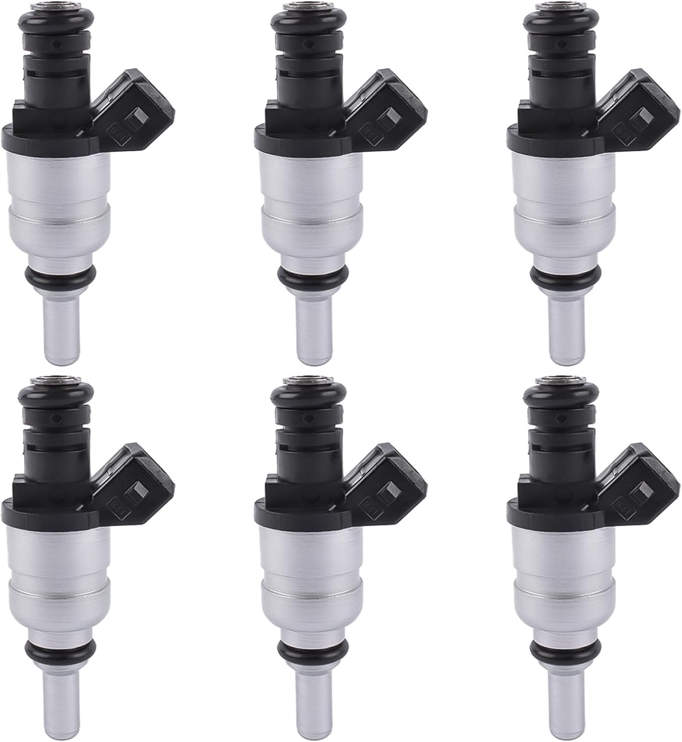 Generic Set of 6 Fuel Injectors 1427240 Replacement for BMW 320i 323i 325ci 325i 325xi 525i 528i X3 Z3 Z4 2.2L 2.5L 2.8L I6 A2C59511971 7546244 13537546244