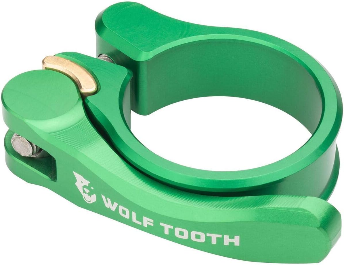 Wolf Tooth QR クイックリリースシートポストクランプ - 31.8mm グリーン