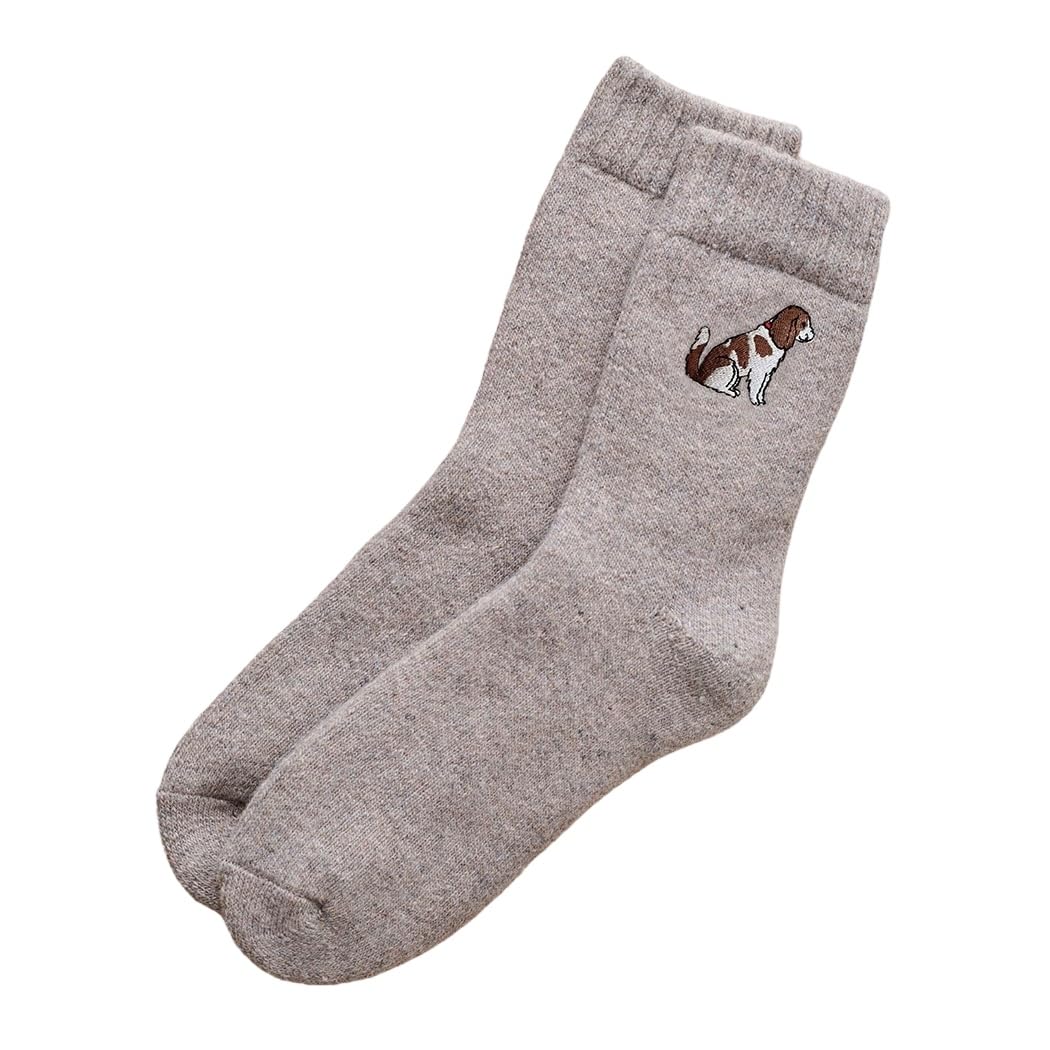 Sweet William Designs Cavalier King Charles Spaniel Dog Walking Socks