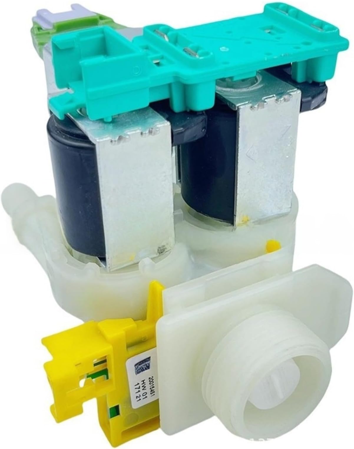 Solenoid Valve 33690269 for Bosch Washing Machine, 1-In 3-Out Water Inlet Control Part, Plastic Replacement Accessory