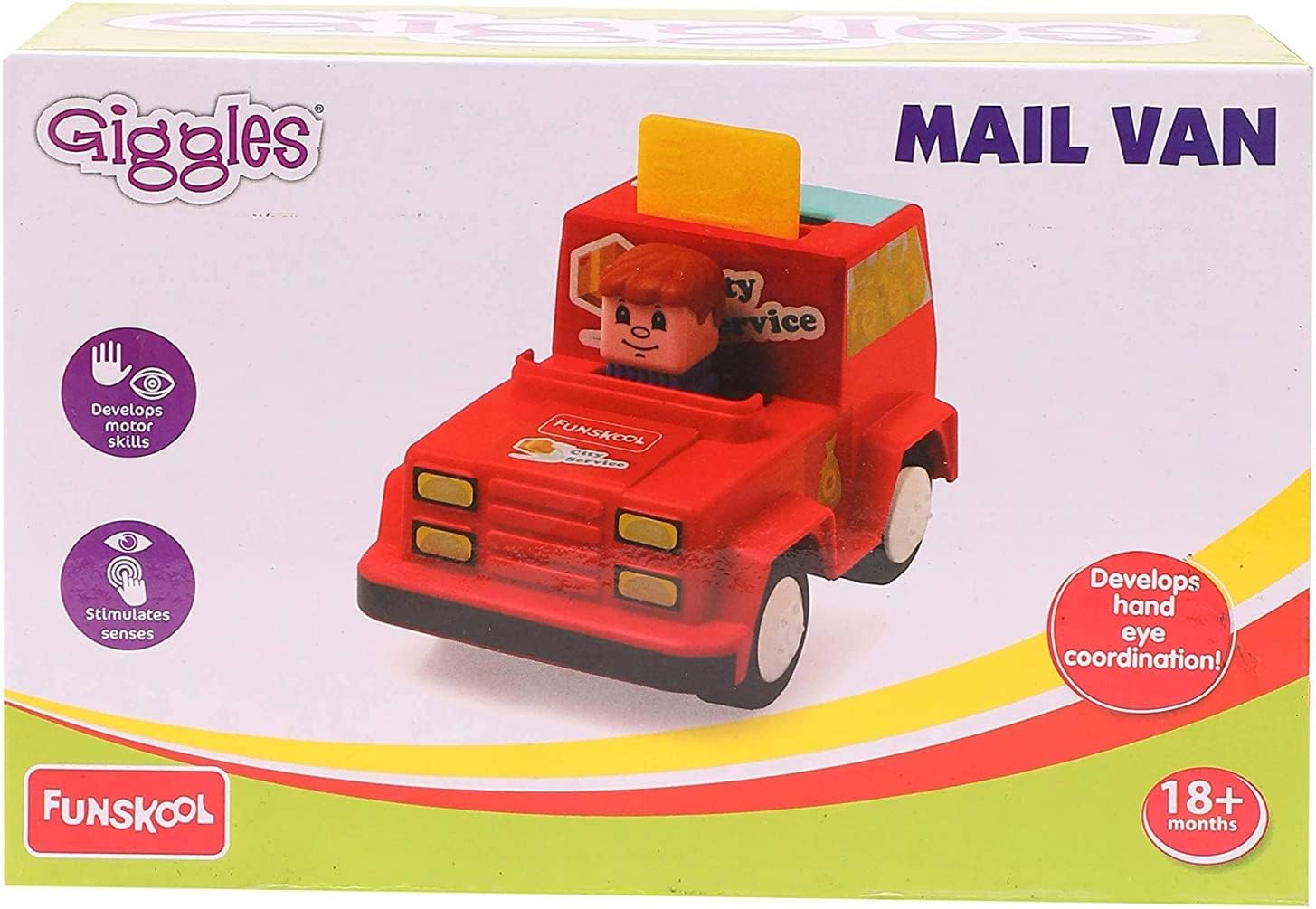 Giggles Vehicles Mail Van Toy