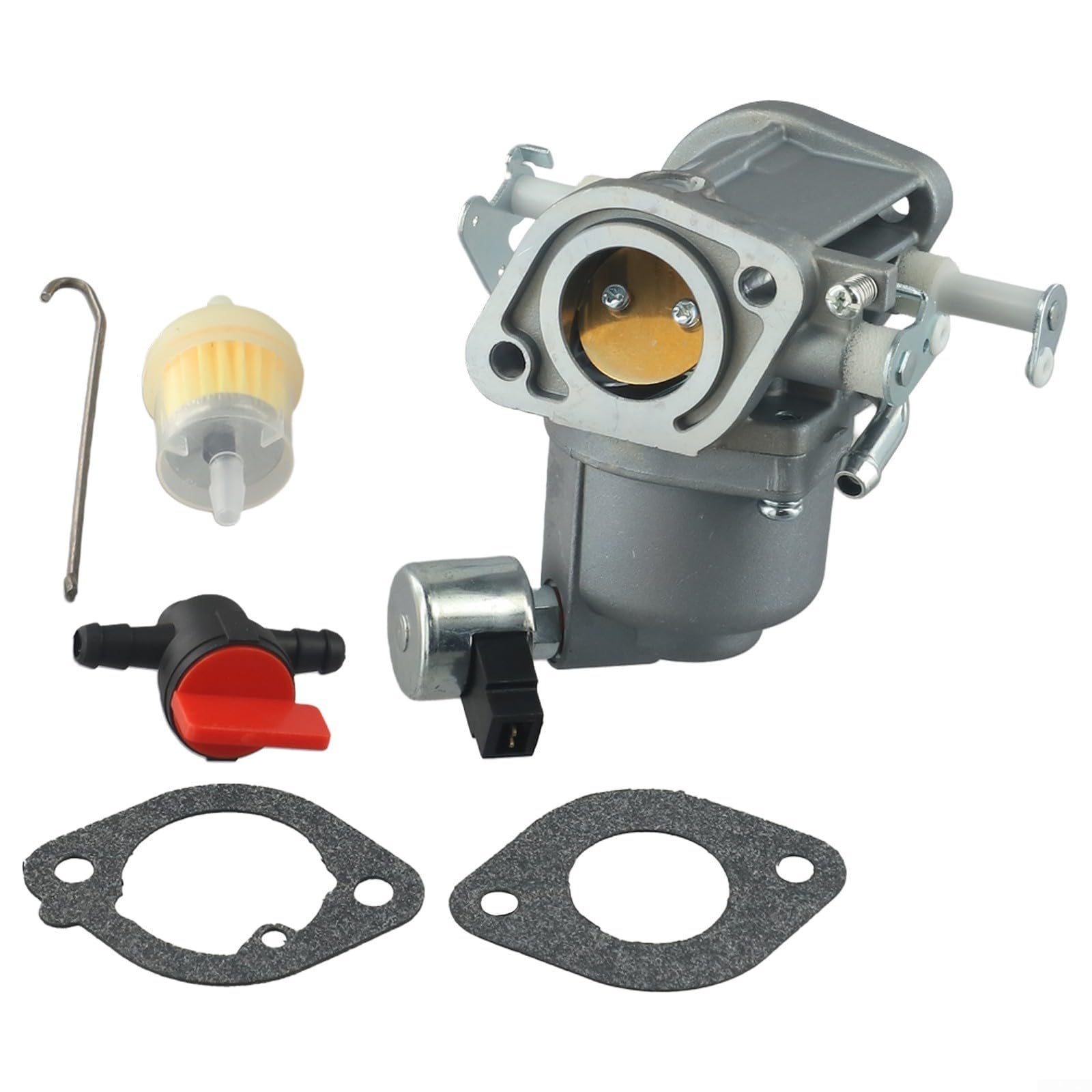 Sifflet de survie 7 en 1 pour boussole, avec lumière LED, loupe et thermomètre, miroir de rangement, outil de signalisation en plein air, randonnée, camping, équipement jaune
