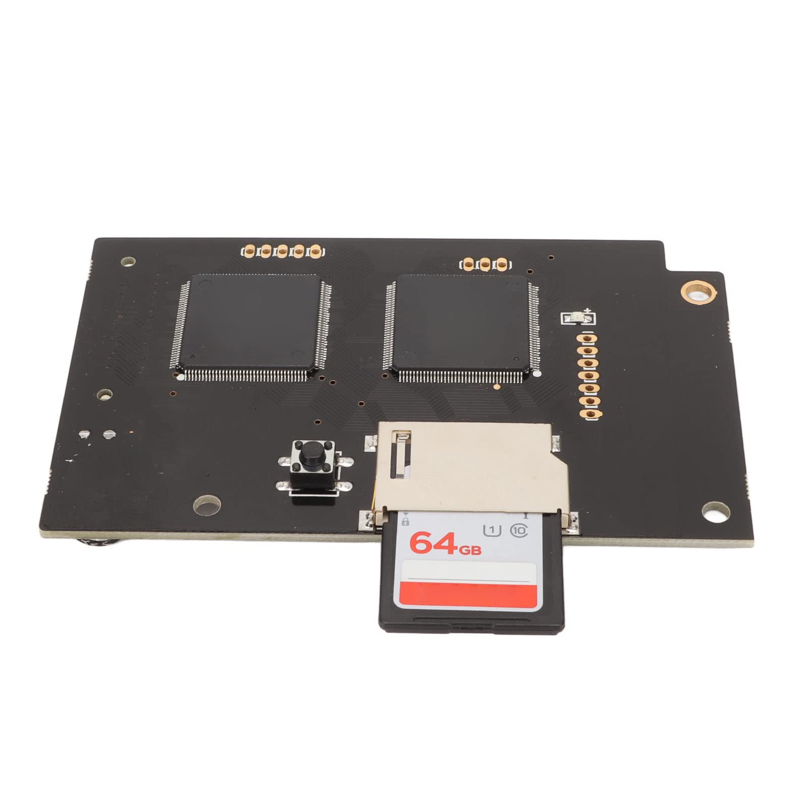 Focket Scheda di Simulazione unità Ottica, Versione V5 15b Ad Alte Prestazioni per Scheda unità Ottica GDEMU, Dreamcast con Dissipatori di Calore per di Memoria da 64 GB per Dreamcast