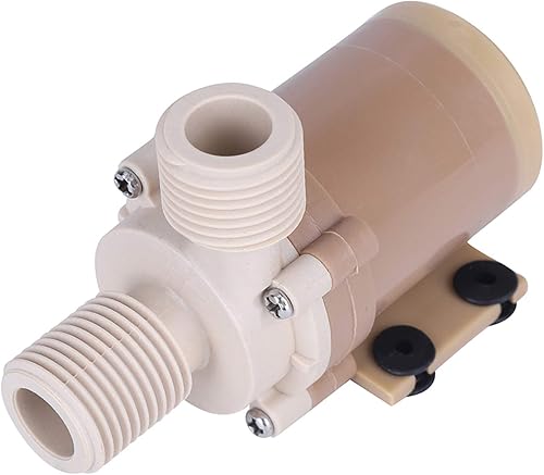 Miniatura 8 de Bomba de circulación de agua con motor solar sin escobillas de CC de 12 V, bomba sumergible en caliente, conservante de bajo ruido para decoración