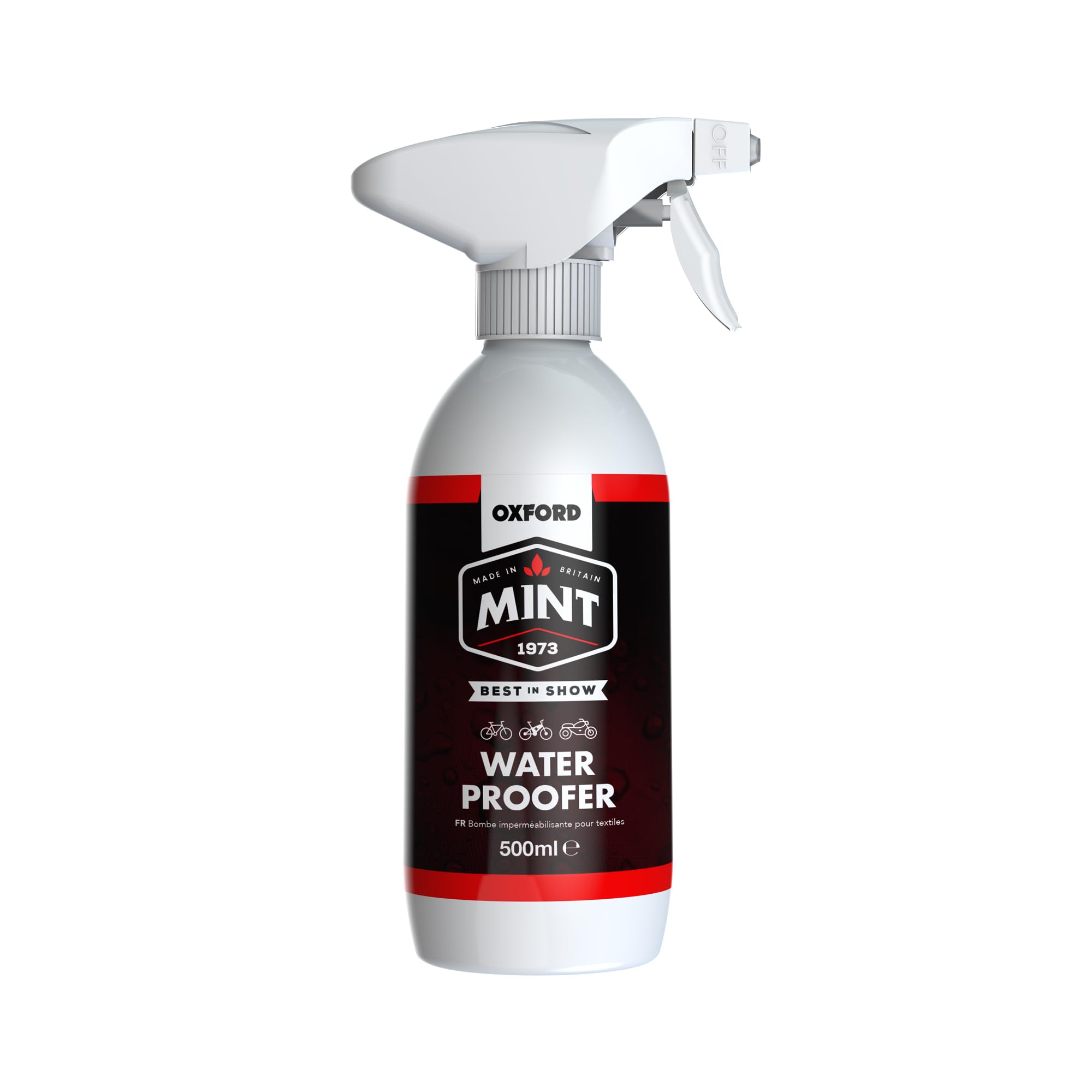 Mint Water Proofer OC178 | PFAS Free Fabric Waterproofing Protective Spray for Garments, 500ml
