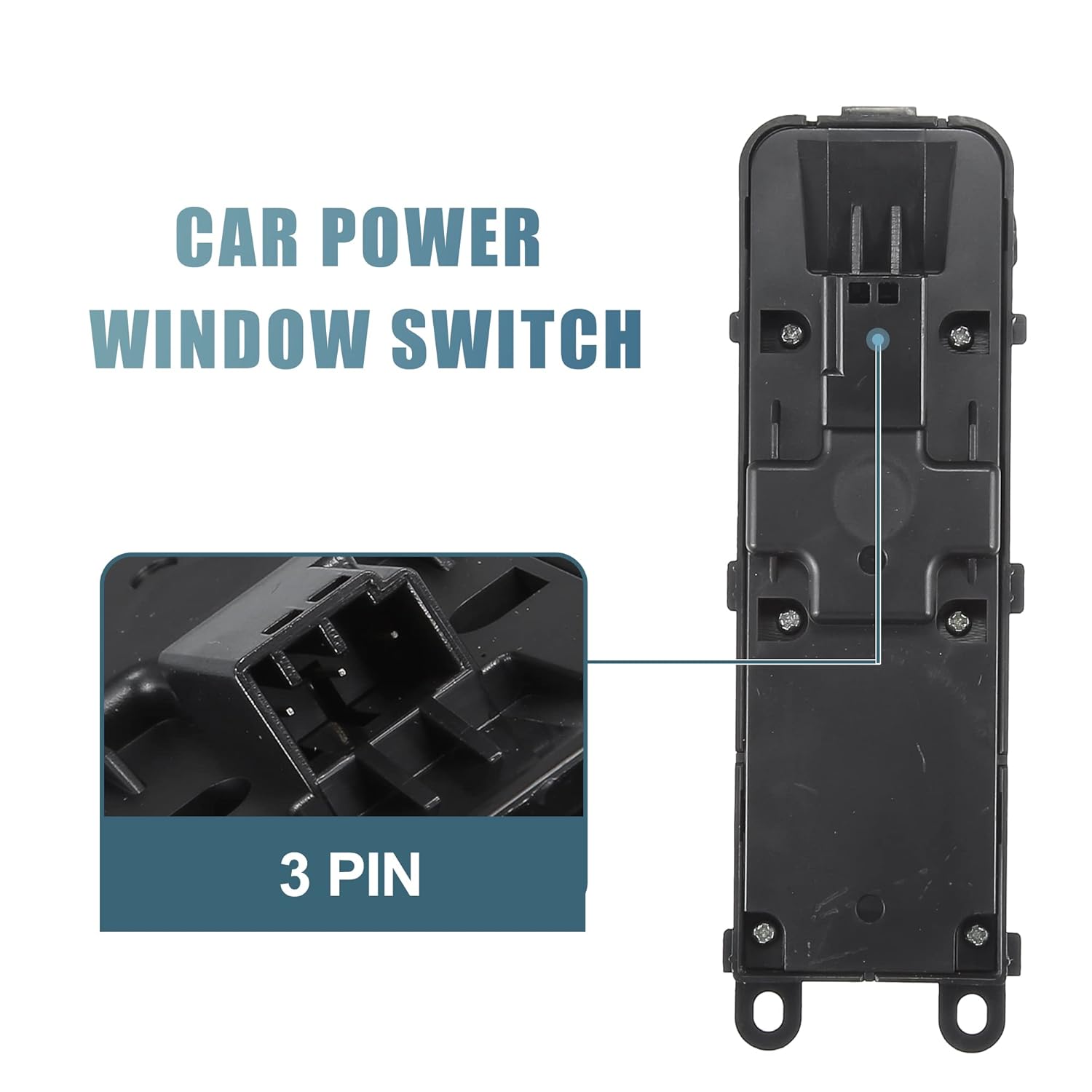 X AUTOHAUX Front Left Driver Side Power Window Master Control Switch for Land Rover Range Rover 2014-2017 LR034932