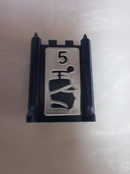 Stratego 1986 Vintage Game Piece Blue Captain #5