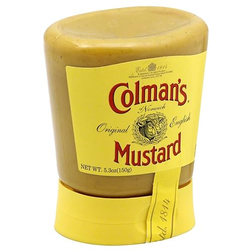COLMANS MUSTARD SQUEEZY, 5.3 OZ