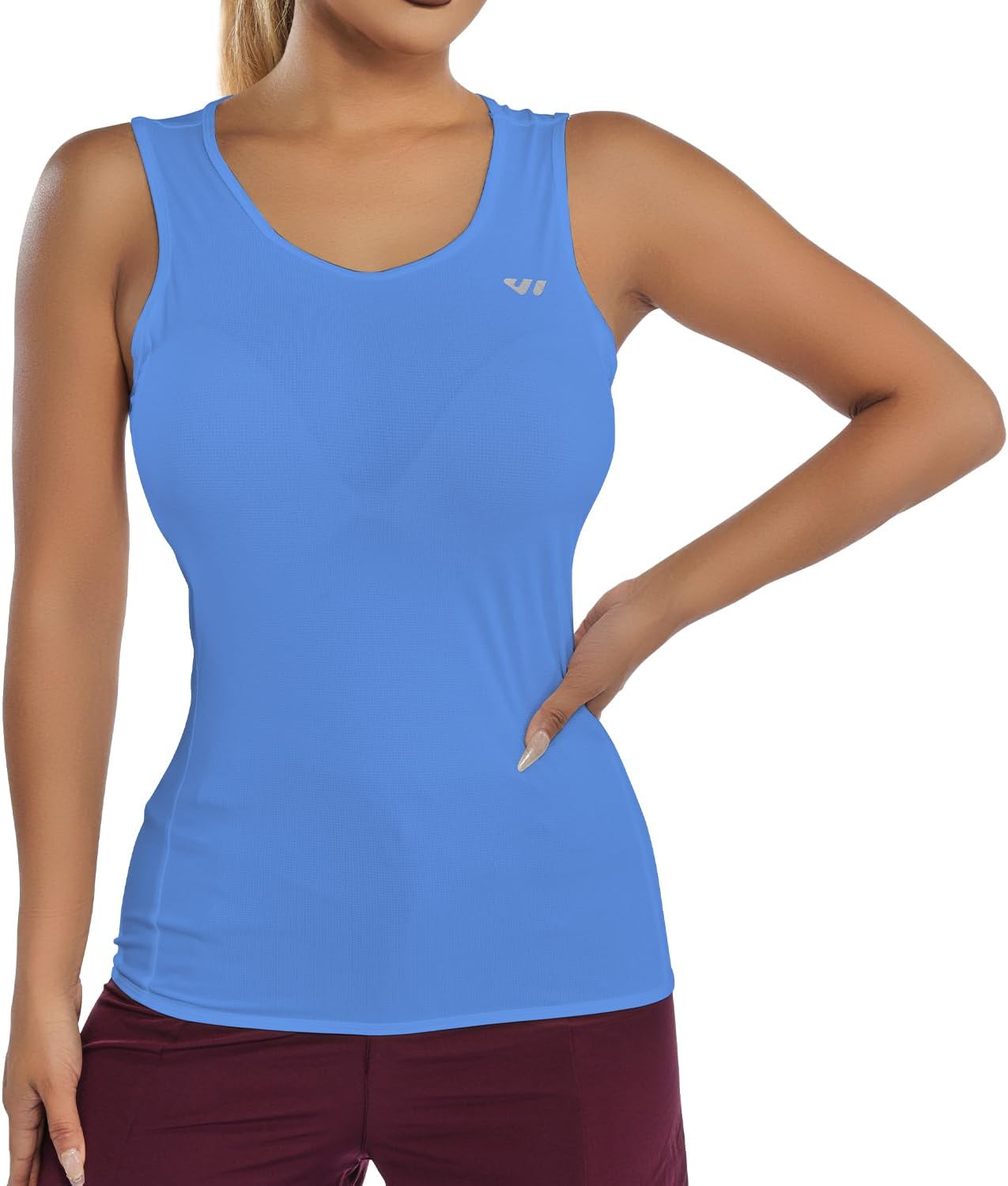 Wulibike Sleeveless Cycling Jersey Women Running Shirts Vest bike top Summer Biking tank Basic Top With Pockets - Image 2