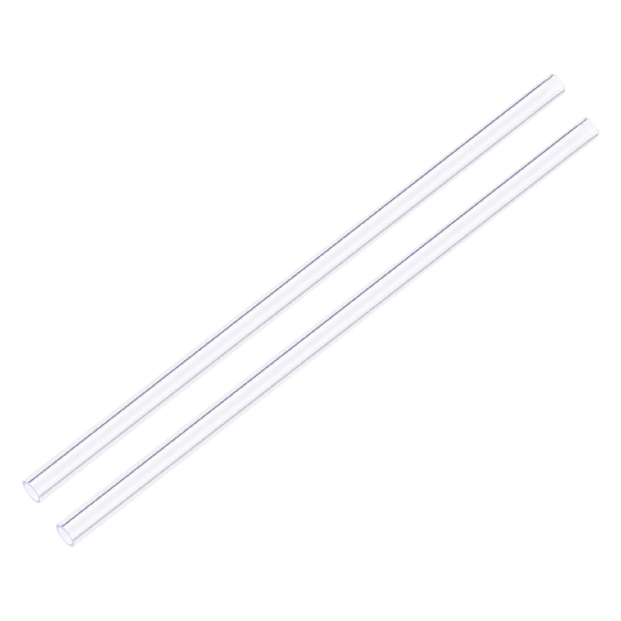 QUARKZMAN Tubo Rigido Rotondo in PVC 63,8mm ID 75mm OD 8 Lunghezza Grigio Chiaro ad Alta Resistenza per Tubi d'Acqua, Artigianato, Guaina Cavi