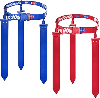 NANSHINE Flag Football Set,1pcs Adjustable Football Belt 3pcs Flags For Kids Youth Adults Outdoor Training And Games