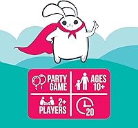 Vista 2 de Exploding Kittens - Juego de cartas 150 cartas para un juego familiar estratégico e hilarante
