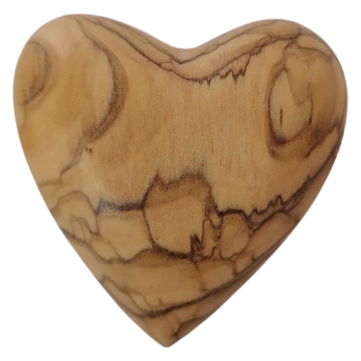 Hand Carved Bethlehem Olive Wood Hearts IHoly Land Crafts Olive Wood ...