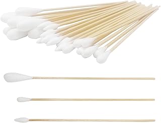 6 Inch Long Cotton Swabs 700pcs 3 styly for Gun Cleaning, Makeup or Pets