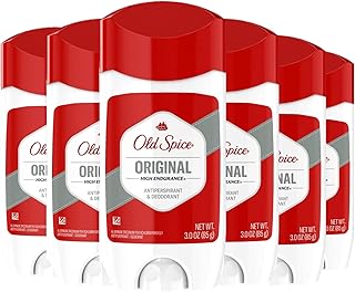 Old Spice Antiperspirant and Deodorant, High Endurance, Original, 3 Ounce (Pack of 6)
