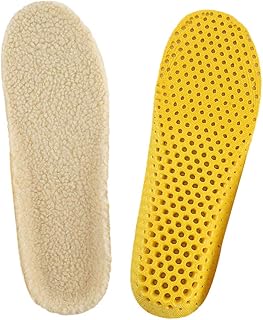 [Abbraccia] 暖かい冬のインソール衝撃吸収ウールサーマルソール靴の中敷