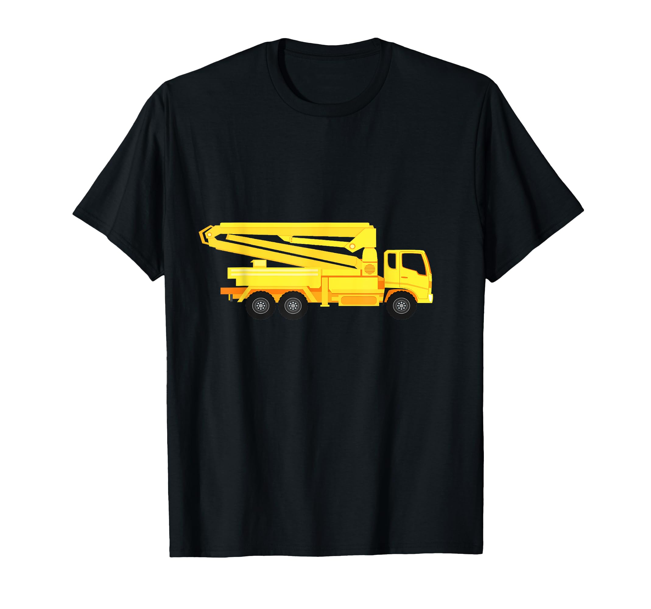 Amazon | コンクリートポンプトラック建設車両 Tシャツ | T