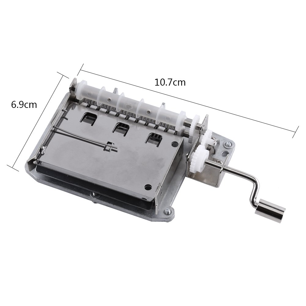 Amazon.co.jp: 手回しオルゴール 30ノート DIYハンドクランク