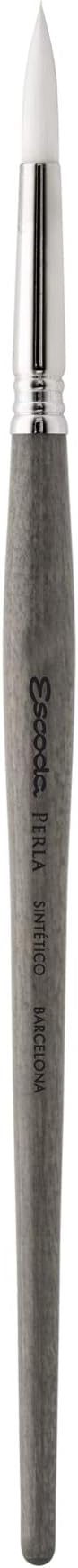 Art Products 1430-8 Escoda Perla Series, 8, Synthetic White Toray Filament
