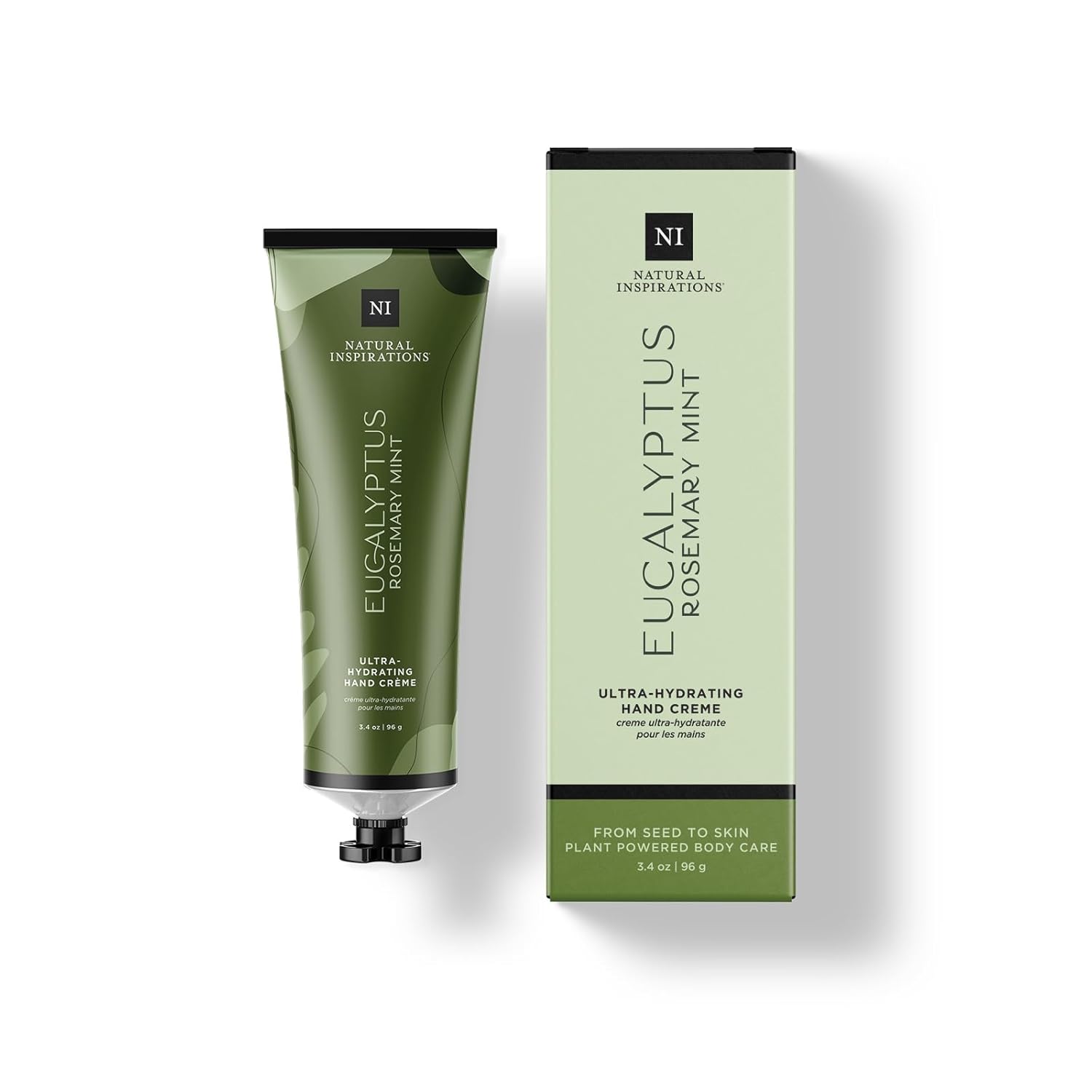Natural Inspirations Eucalyptus Rosemary Mint Ultra-Hydrating Hand Crème 3.4oz
