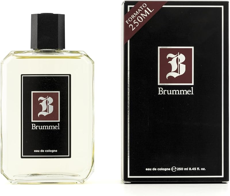 BRUMMEL - Classique, Eau de Cologne pour homme 250 ml, Eau de toilette pour homme, Parfum élégant et