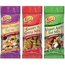 Kars SN08361 Trail Mix Variety Pack, Assorted Flavors, 24/Box