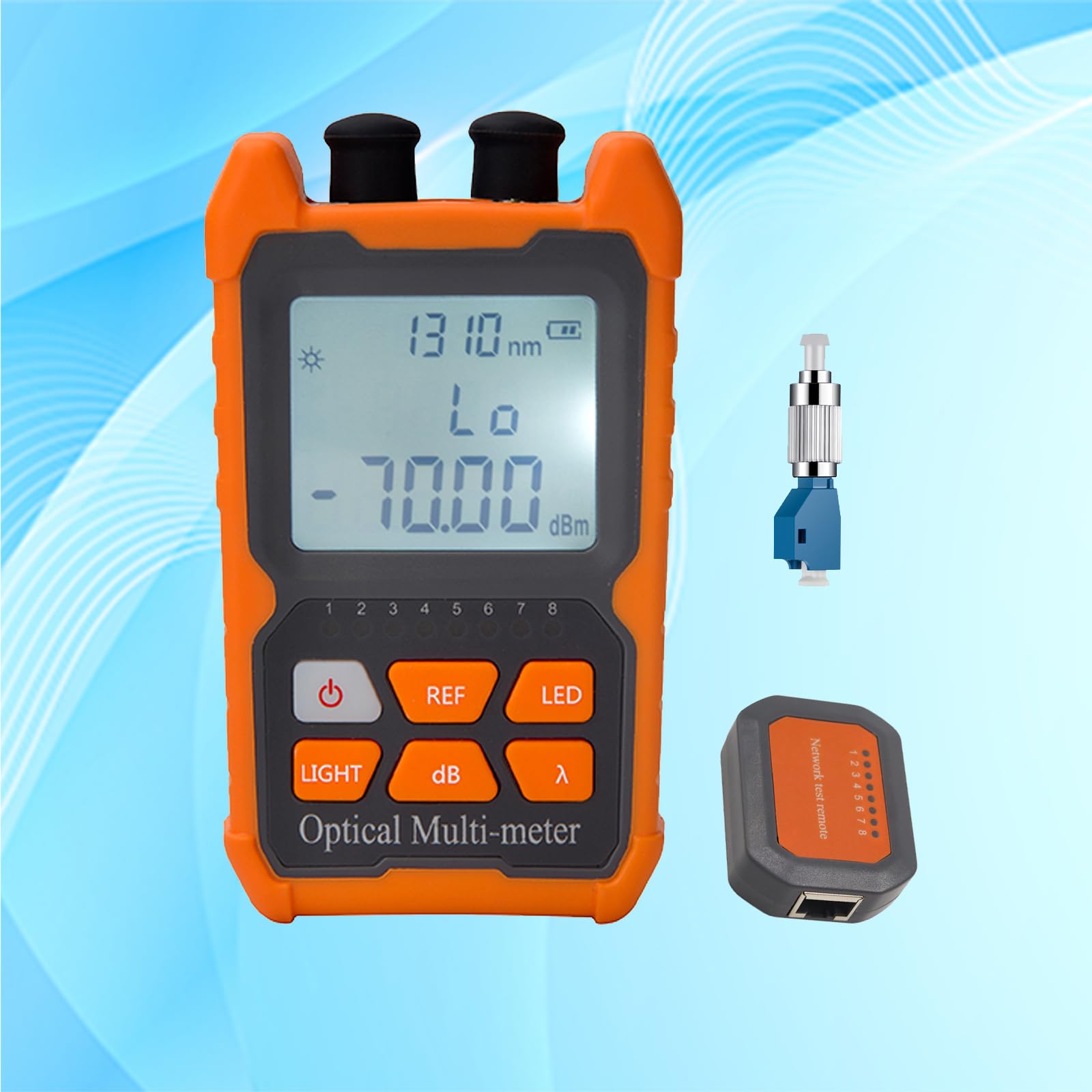 See full amazon price history chart for Xunsomten-1pcs Fiber Optic Cable Tester Portable Optical Fiber Power Meter FC/SC/ST Universal Interface Fiber Tester Visual Fault Locator Xunsomten-1pcs Fiber Optic Cable Tester Portable Optical Fiber Power Meter FC/SC/ST Universal Interface Fiber Tester Visual Fault Locator (B0CP3X3BQ3) Amazon Price History, Amazon Price Tracker