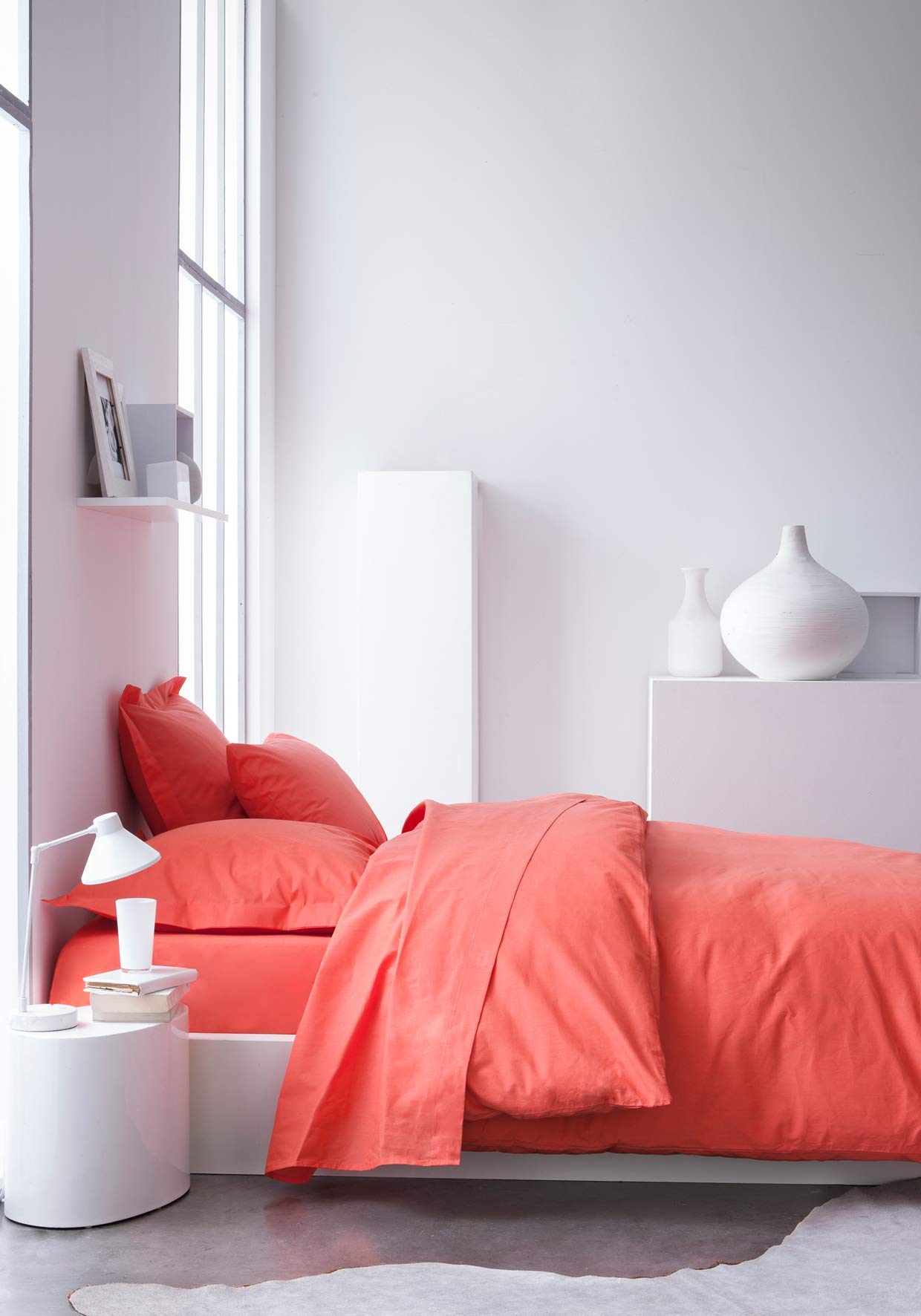 Today 201101 Lastikli Carsaf Pamuk 190 X 140 Cm Koral Kirmizi 140 X 190 Amazon Com Tr