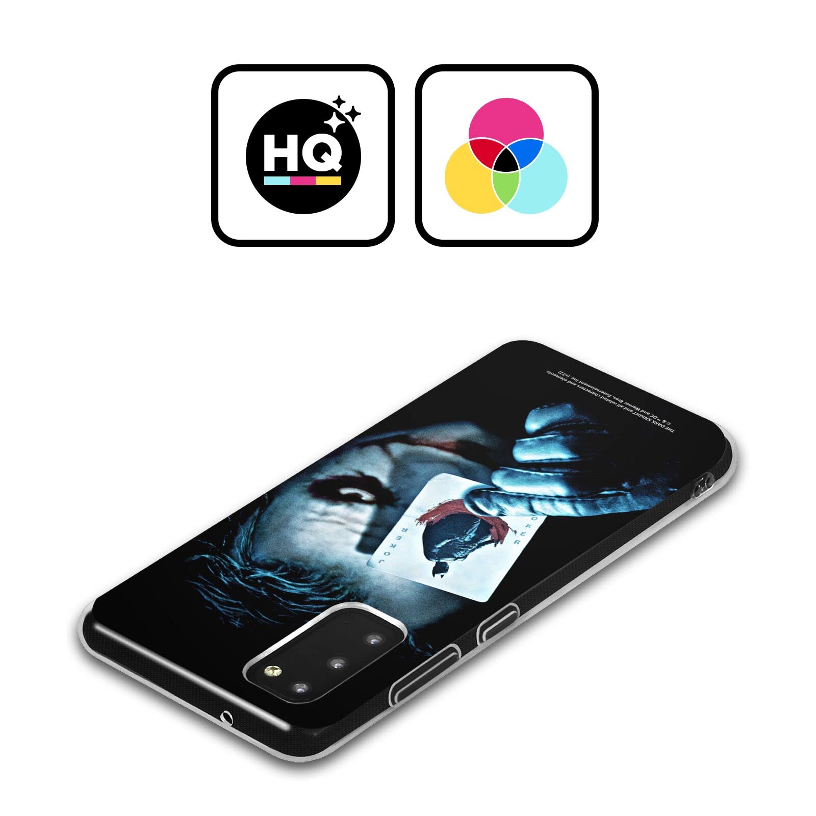 Head Case Designs Licenza Ufficiale The Dark Knight Carta Joker Arte Chiave Custodia in Gel [Protezione di Grado Militare] Compatibile con Samsung Galaxy A26 5G