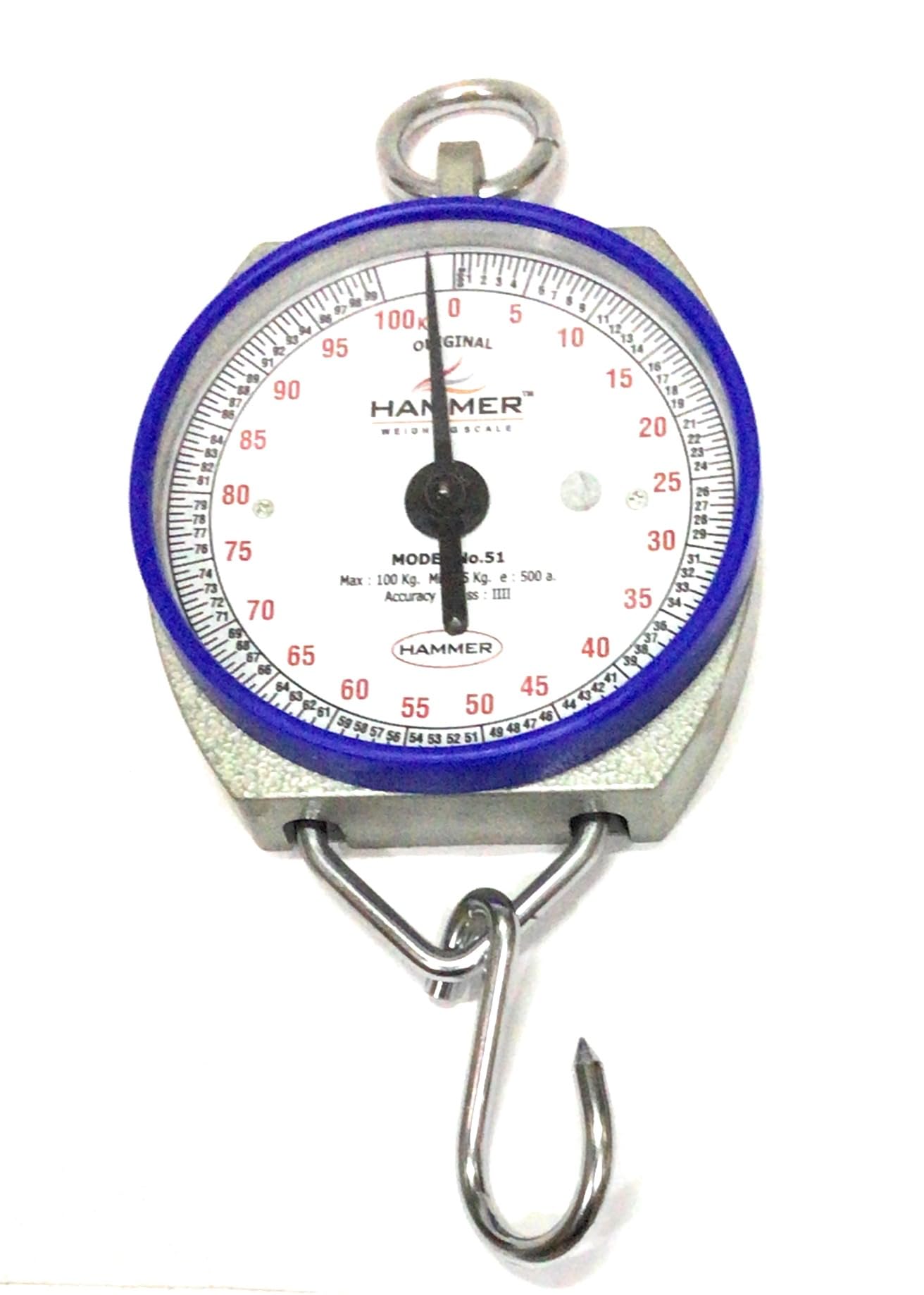 Weighing Scale, Model 51, 100 kg Maximum Capacity, Analogue Display with Hook-picture-29