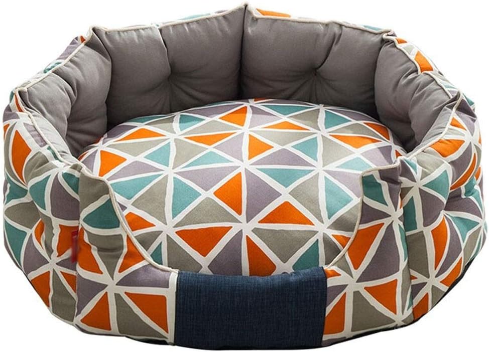 Cama Redonda para Perro Tamaño S Lavable