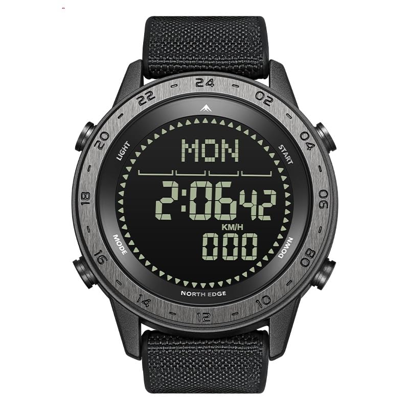 North Edge Tank3 Digital Wrist Watch front view
