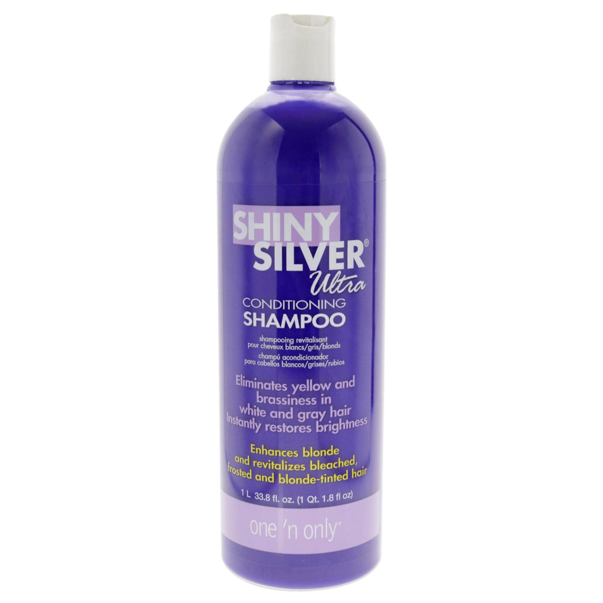 One 'N Only Shiny Silver Ultra Conditioning Shampoo Shampoo Unisex 33.8 oz