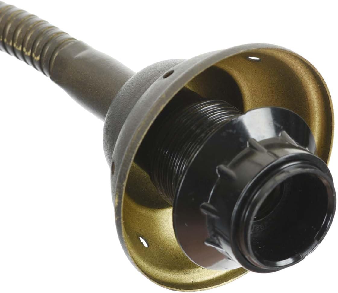 Bieye B10686 Tiffany-Style Swing Arm Double-Lit Torchiere Floor Lamp Base Replacement, 64.5-inch Tall (2-Light)