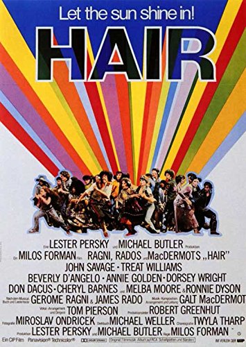 Amazon.com: Hair Poster Movie (11 x 17 Inches - 28cm x 44cm) (1979