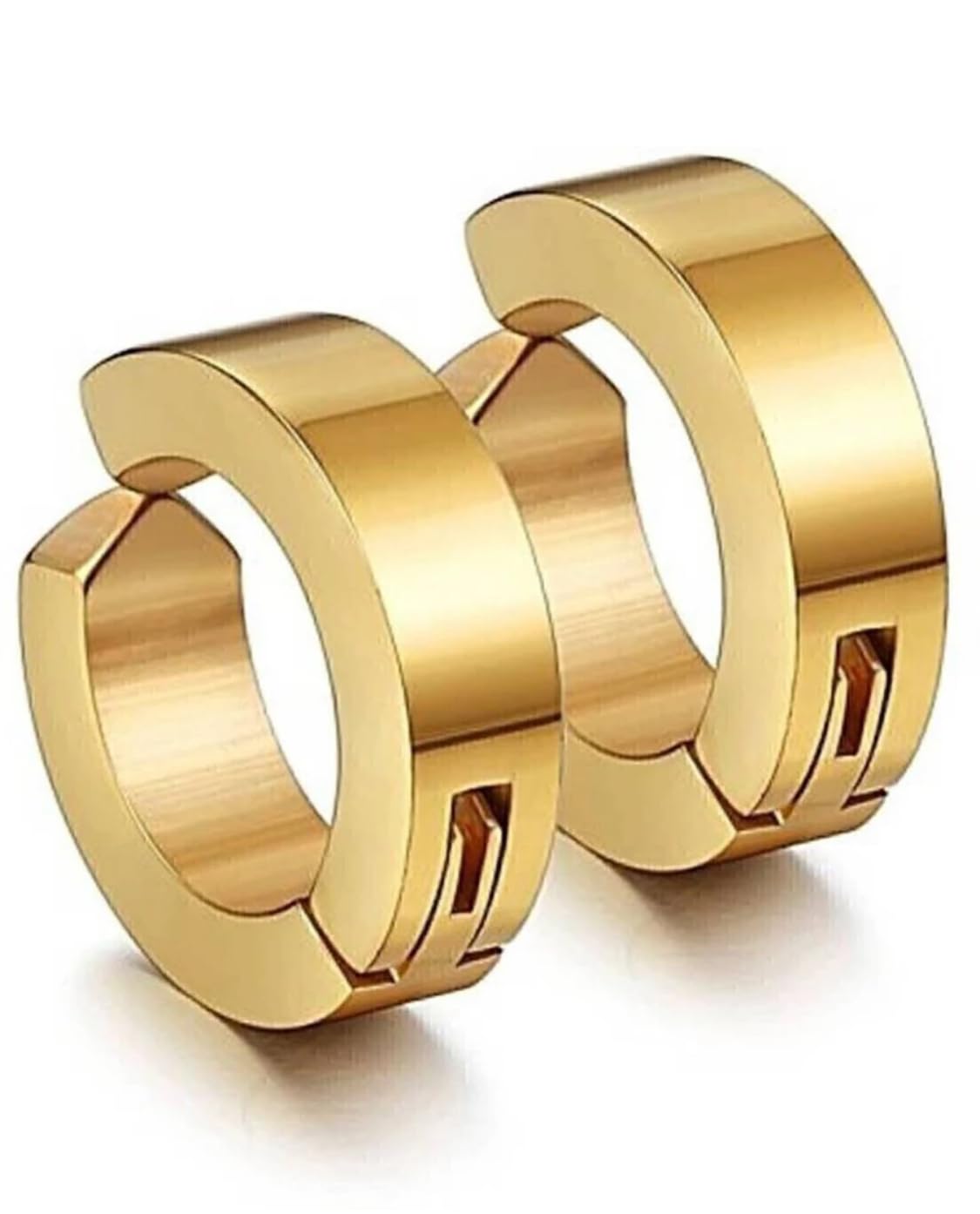 Salman Khan Inspired Non-Piercing Clip-on Earring, Gold, Metal, Stylish Fashion Accessory-image-36
