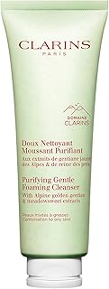 Clarins NEW Purifying Gentle Foaming Face Cleanser | Cleanses, Purifies, Softens and Mattifies| Combination To Oily Skin Types