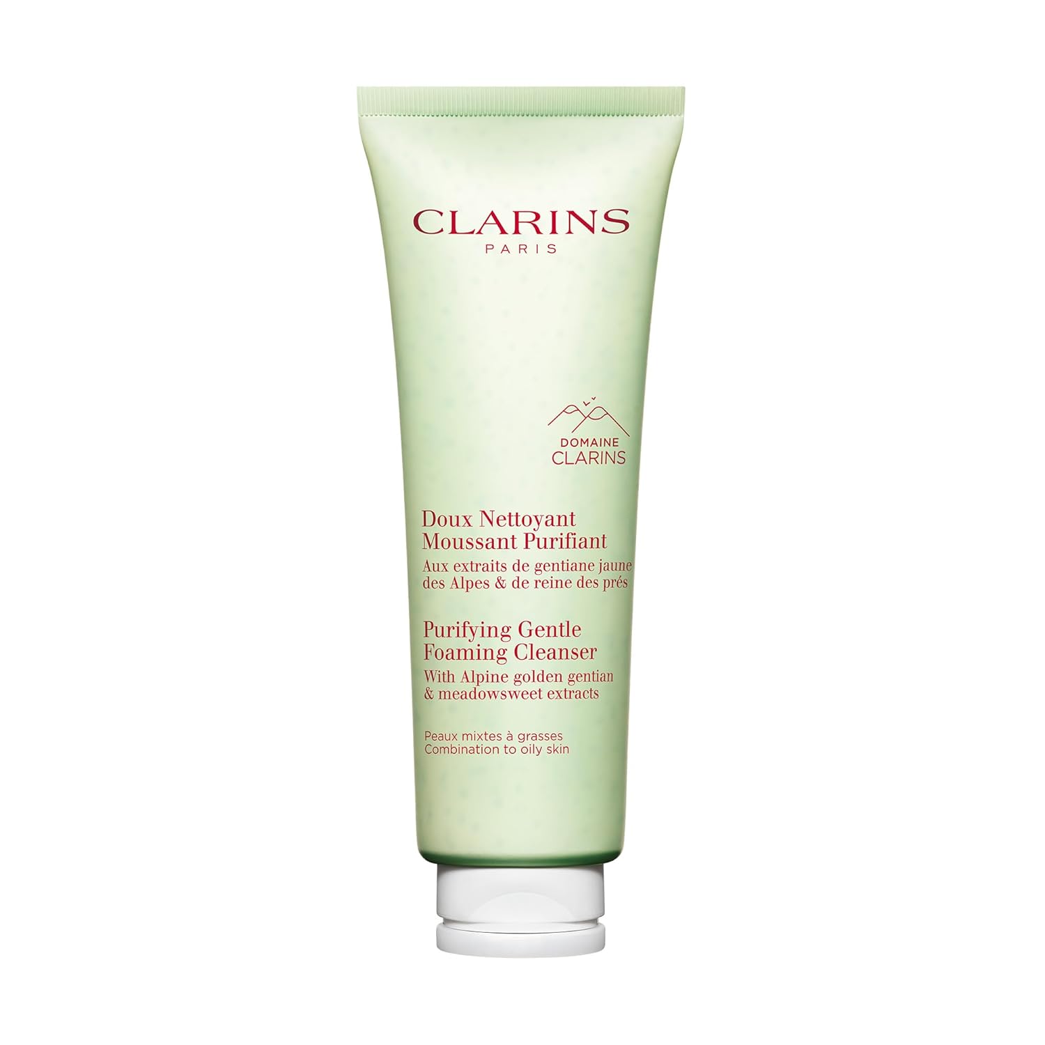 Clarins NEW Purifying Gentle Foaming Face Cleanser | Cleanses, Purifies, Softens and Mattifies| Combination To Oily Skin Types