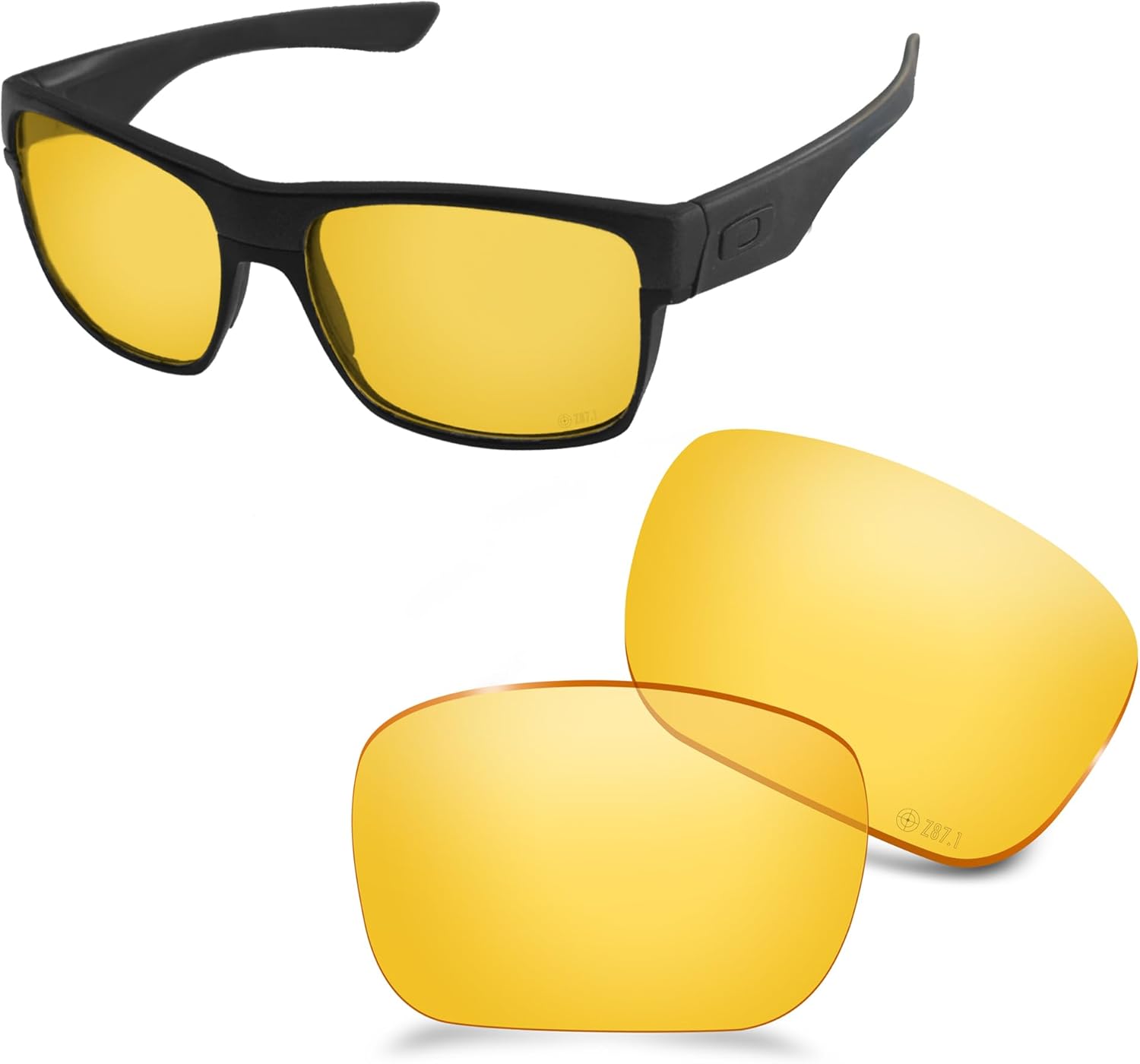 ANSI Z87.1 Replacement Lenses For Oakley TwoFace OO9189 Sunglasses