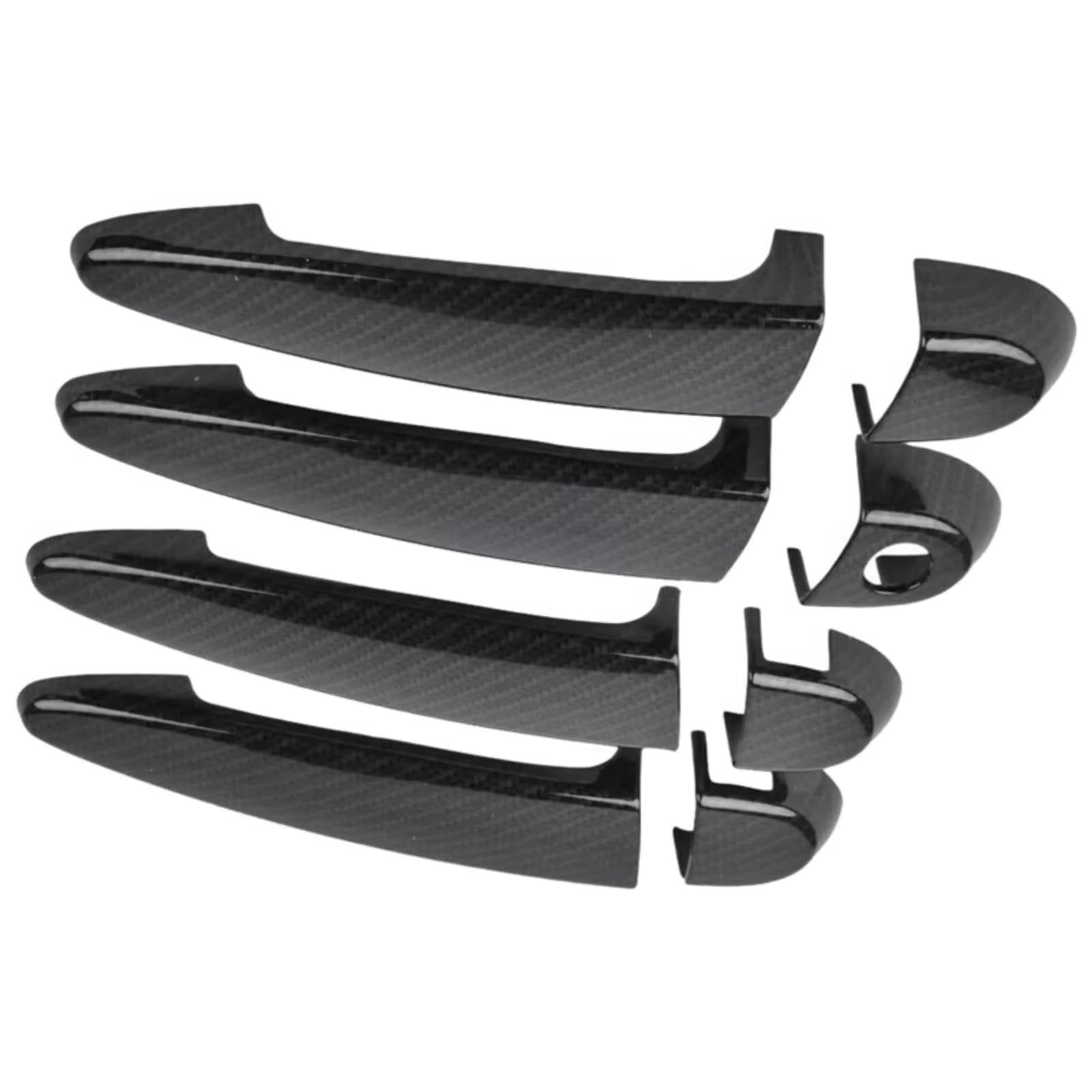 Ymnhbik One Color Door Handle Cover Compatible With Bmw For X5 2008-2013 For X5m 2010 2011 2012 2013 Car Exterior Side Door Handle Cover Decoration Replacement