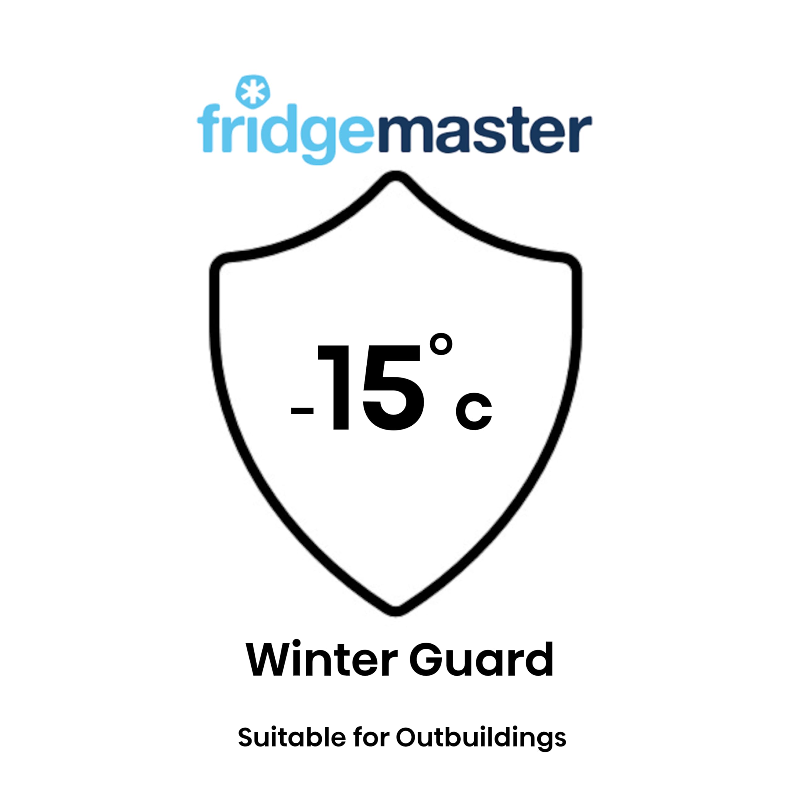 Fridgemaster MCF198EB 191L Chester Freezer 4 Star Freezer Rating - 55.7D x 89.1W x 85.3H cm Black with Recessed Handle - E Rated — view 2
