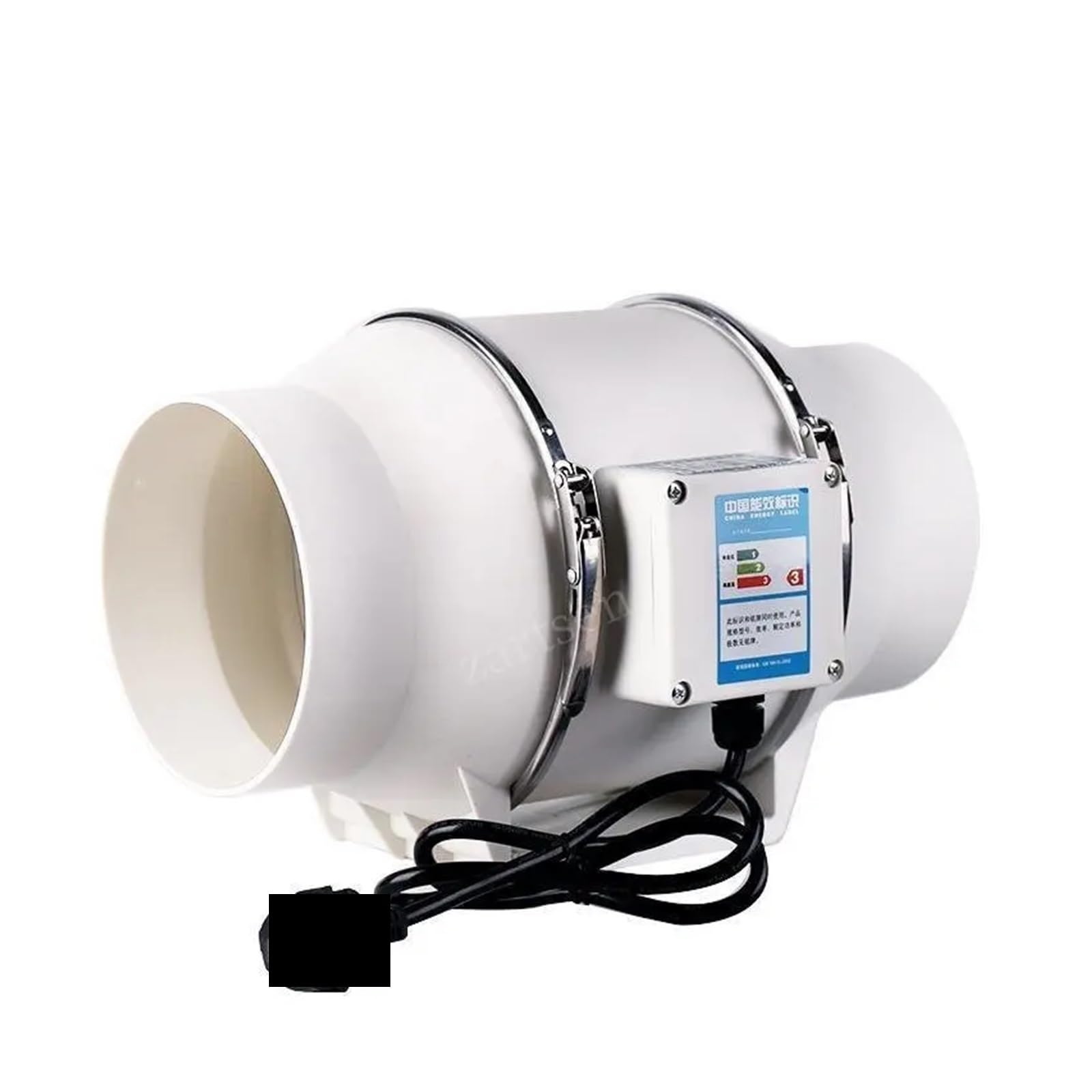 Ventilateur de conduit 4 pouces extracteur de gaine pour aération de cuisine