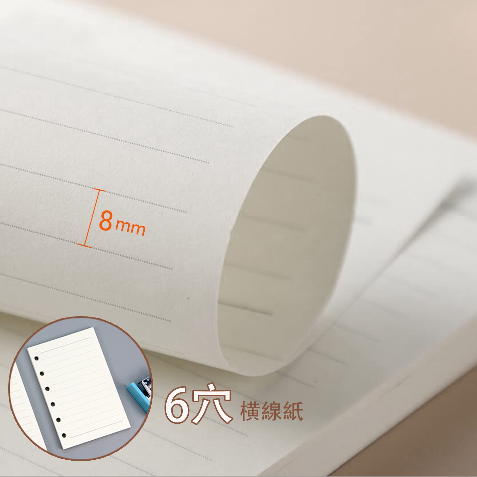 Amazon.co.jp: DY.2ten メモ帳 システム手帳 ミニ6穴 a7 ポケット