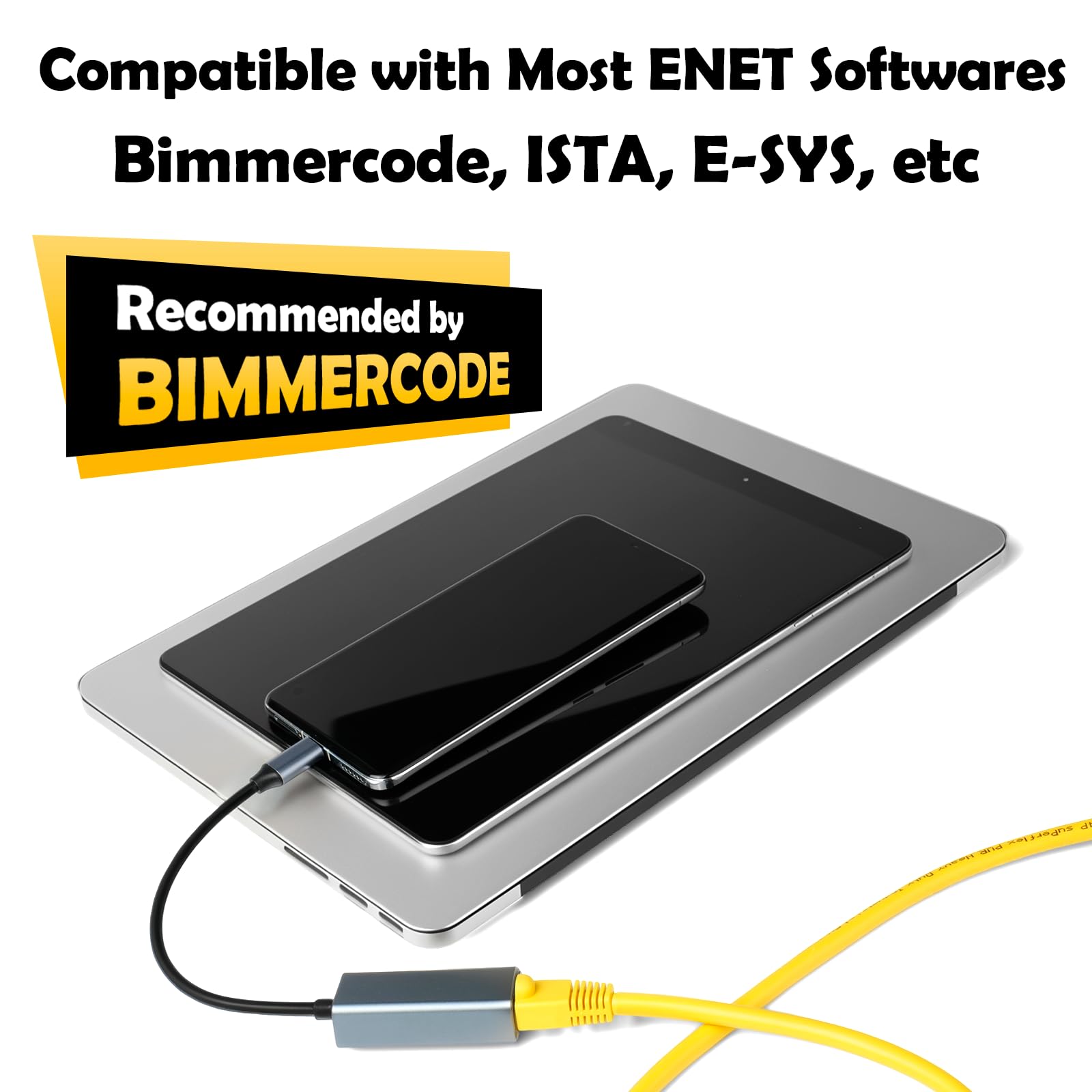 Amazon.co.jp: ENET OBD2ケーブル + USB Type C BMW F & Gシリーズ用 